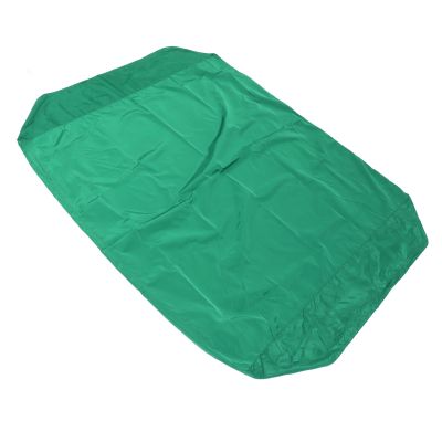 Masyrt Green Square Sandpit Cover with Drawstring, 120 x 120 cm