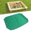 Masyrt Green Square Sandpit Cover with Drawstring, 120 x 120 cm view 4
