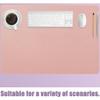 Desk Mat 86 x 145 cm, Non-Slip, Large TPU Desk Protector, Pink view 2