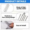 Quvxzy 60-Piece Curtain Hooks view 3