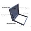 Galvanized Metal Roof Hatch Cover, Waterproof, 90 x 80 cm, Black view 4