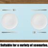 Desk Pad 60 x 114 cm, Non-Slip Waterproof Writing Mat, Easy to Clean, Blue view 2