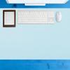 Desk Pad 72 x 125 cm, Non-Slip Large Desk Protector for Office, Home Office and Gaming, Blue view 1