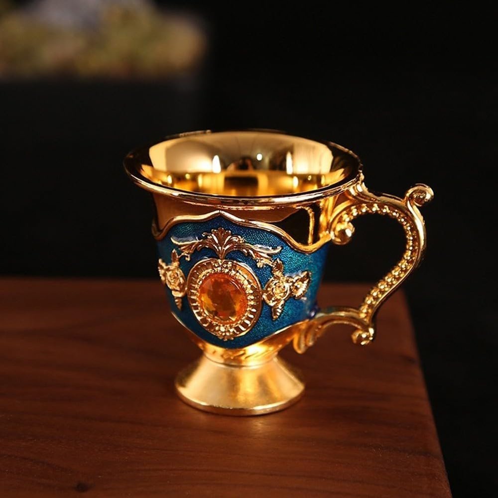 Gdfnmogo Retro Liqueur Glass Cup