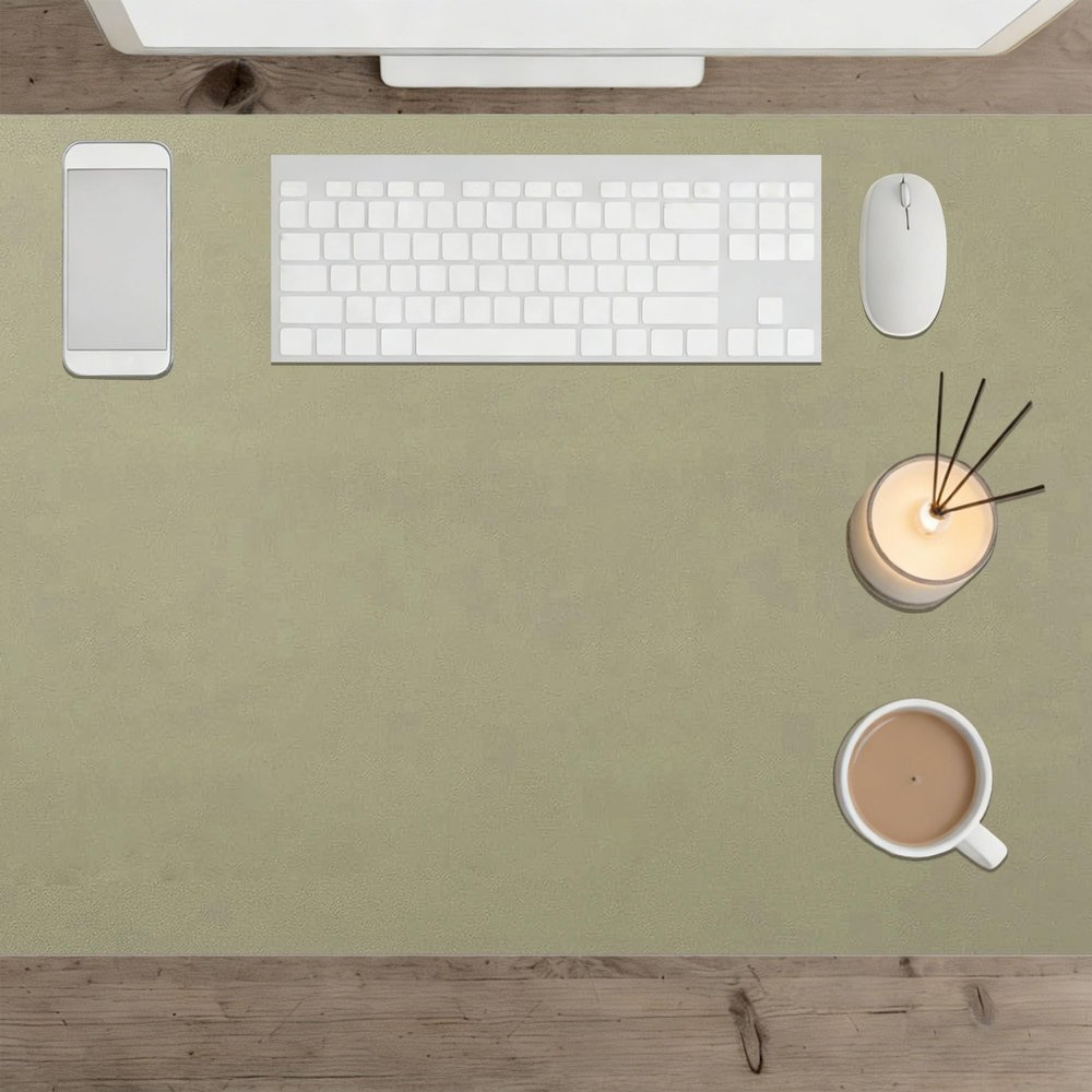 Desk Mat 49 x 90 cm, Non-Slip, Green