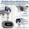 YSZBD Aluminum Curtain Track, Outdoor Wall-Mount System with Silent Rollers, Champagne, 6.9 m view 3