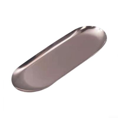 Gdfnmogo Oval Stainless Steel Tray