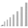 316 Stainless Steel M8 Fully Threaded Rod, Right-Hand Thread, 20,500 mm, M8 x 30 mm, 10-Pack view 2