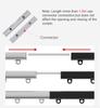 Invisible Ceiling Curtain Track for Privacy and Room Dividers, 2.8–7.6 m view 3