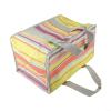 Portable Insulated Picnic Storage Bag with Double Straps and Plaid Oxford Fabric Design view 1