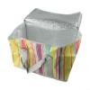 Portable Insulated Picnic Storage Bag with Double Straps and Plaid Oxford Fabric Design view 2