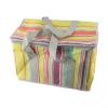 Portable Insulated Picnic Storage Bag with Double Straps and Plaid Oxford Fabric Design view 4