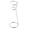 Stainless Steel Egg Whisk Holder and Milk Frother Stand view 1