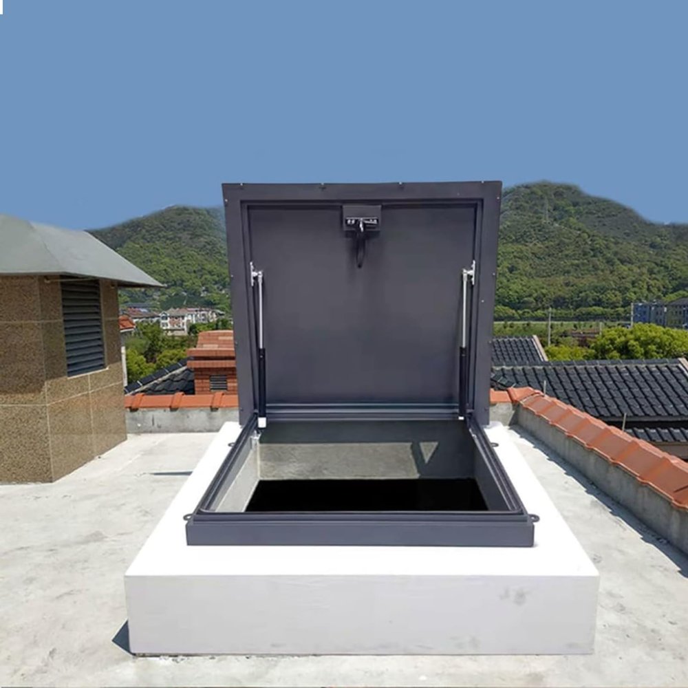 Weatherproof Roof Access Hatch, 55 x 75 cm