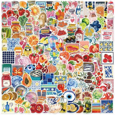 150 Cute Food Stickers - Aesthetic Sticker Set