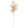 BildeeMait Artificial Golden Eucalyptus Ginkgo Leaves Arrangement, 85 cm, Fan Style view 4