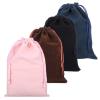 4-Pack Velvet Drawstring Bags view 1
