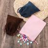 4-Pack Velvet Drawstring Bags view 3