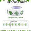 CRAFTYMELODY St. Patrick's Day Clover Stickers - 1000 Pieces view 2