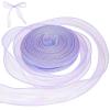 36m x 40mm Sheer Organza Ribbon in Purple view 1