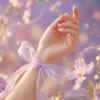 36m x 40mm Sheer Organza Ribbon in Purple view 2