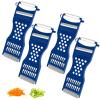 4-Piece 6-in-1 Multifunction Vegetable Peeler view 1