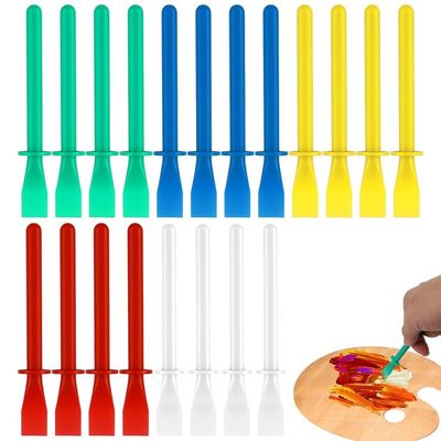 Hipzeepo Glue Distribution Tool Set - 20 Plastic Brush Applicators