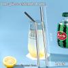 304 Stainless Steel Flexible Straws - Reusable Set view 2