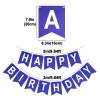 G2PLUS Pre-Strung Happy Birthday Banner view 2
