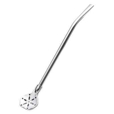 Stainless Steel Straw Filter Spoon