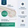 diconfa PU Dust Collection Hose, 35 mm ID, 4.75 m view 2