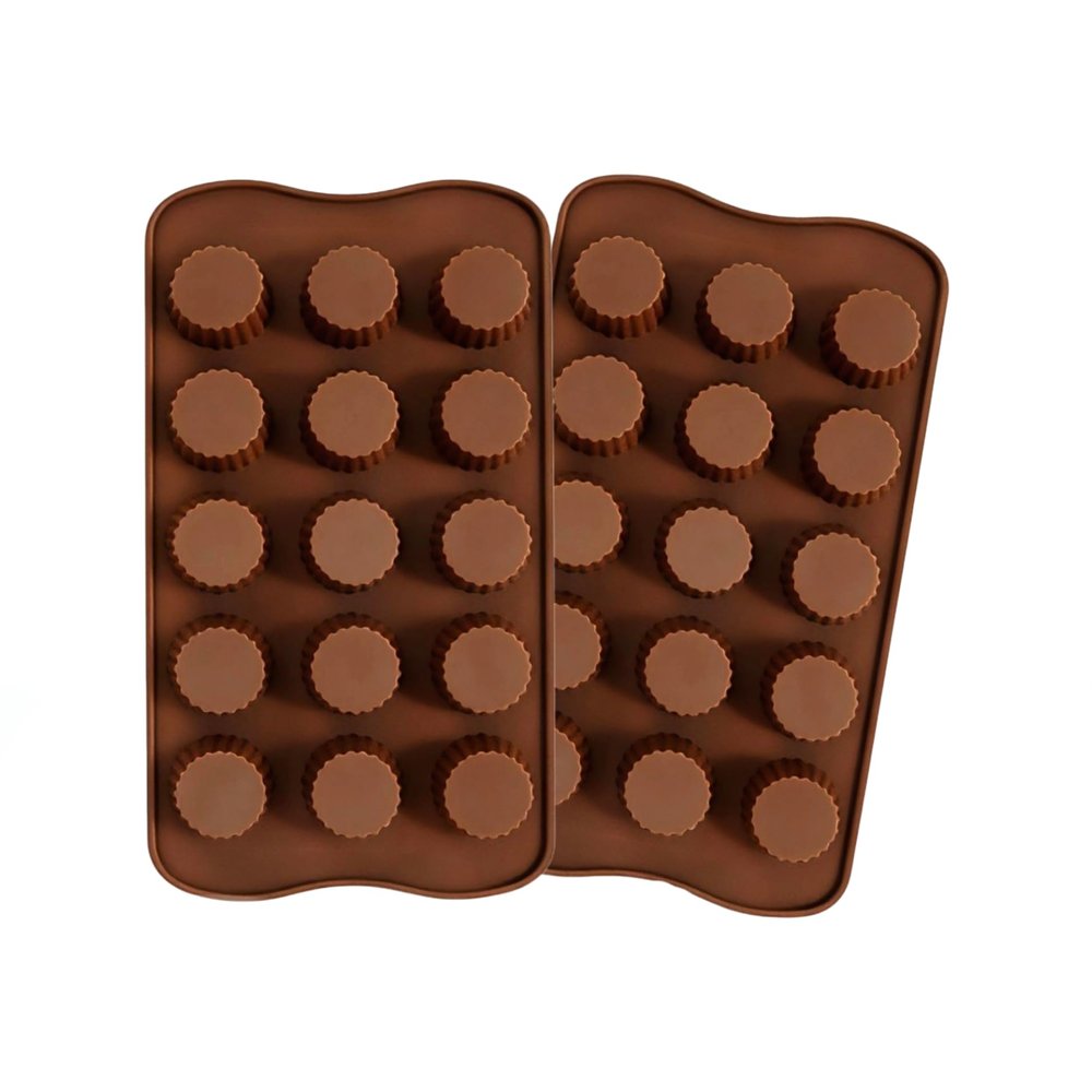 2-Pack Silicone Chocolate Molds