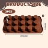 2-Pack Silicone Chocolate Molds view 2
