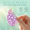Easter Window Stickers with Colorful Eggs - 70 Pcs Self-Adhesive view 3