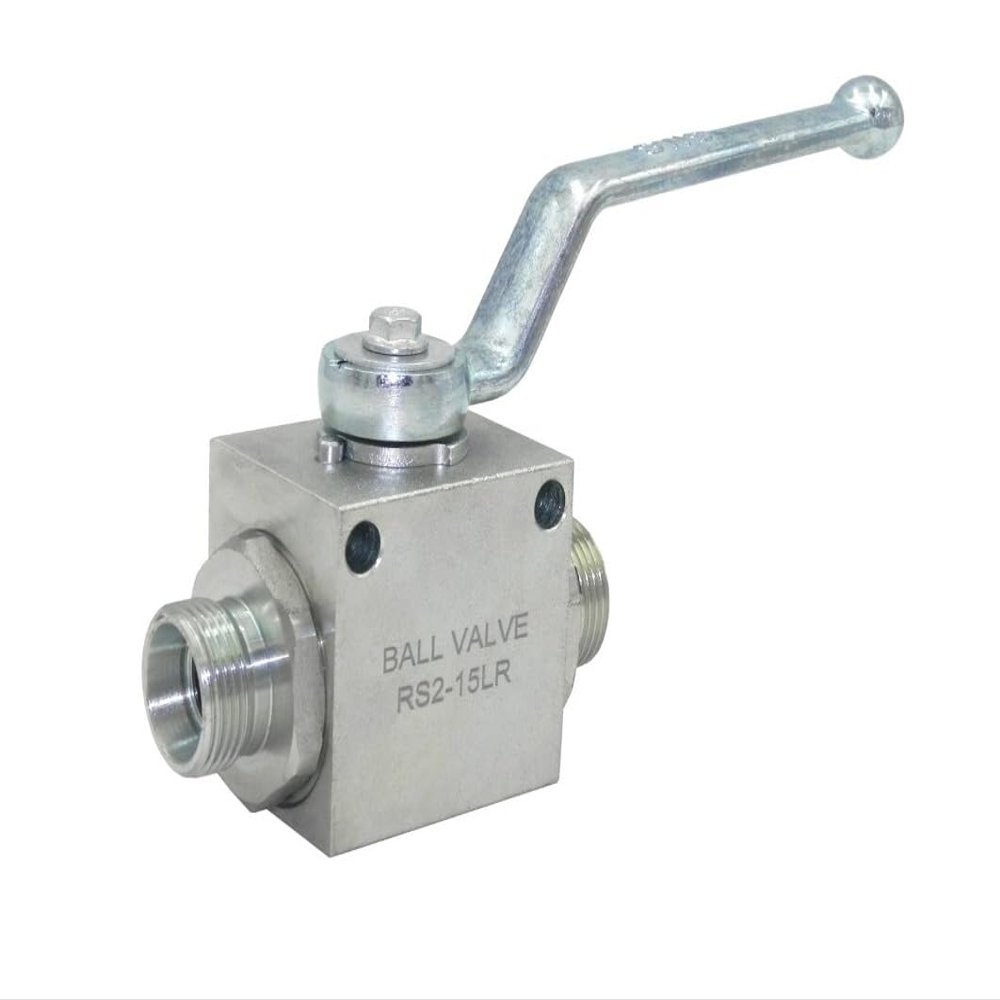 High-Pressure Hydraulic 2-Way Ball Valve M22x1.5
