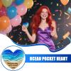 Sea Heart Pocket Keepsake view 2