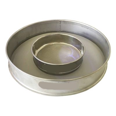 Stainless Steel Test Sieve, SS304, 40 cm, 270 Mesh (0.053 mm)