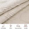 WLXFF Large Backrest Pillow for Bed and Sofa, White, 100 x 50 x 18 cm (1 pc) view 2