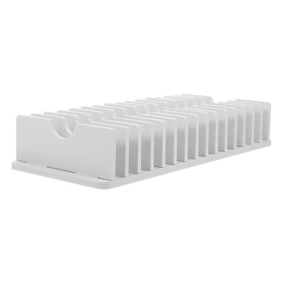 Beavorty PVC Cell Phone Storage Box with Multiple Compartments