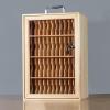 Wooden Cell Phone Locker, 12/24/36/48/60 Compartments, Lockable with Handle, for Offices/Classrooms (43 x 30 x 21 cm) view 1