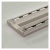 Durable Double-Row Ceiling Curtain Track System, 5.1 m, Champagne Finish view 1