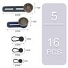 12 Pack Adjustable Waist Extension Buttons view 2