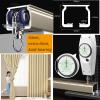 Aluminum Curtain Track, Heavy-Duty Ceiling Track for Large Curtains, Adjustable Room Divider, 50–600 cm view 2