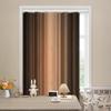 AUWUUA Brown and Beige Vertical Stripe Shower Curtain, 200 x 180 cm (W x H), Modern Minimalist Design, Waterproof Fabric with Hooks view 2