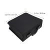 Kichvoe Large CD/DVD Storage Case for 240 Discs with Carry Handle and Dust Protection view 2