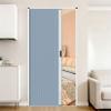 Folding Interior Door Complete Set, No Drilling, Custom Size, Honeycomb Design view 1