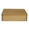 OSALADI Large Metal Cookie Tin, Square Storage Box view 1