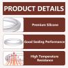 2-Pack Brew Group Seal Ring, 47mm Silicone view 3