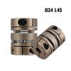 Aluminum Alloy Dual-Diaphragm Coupling D34L45, Flexible Coupling, 8x10 view 2