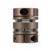 Aluminum Alloy Dual-Diaphragm Coupling D34L45, Flexible Coupling, 8x10 view 3